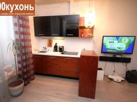 Кухня из МДФ со шпоном