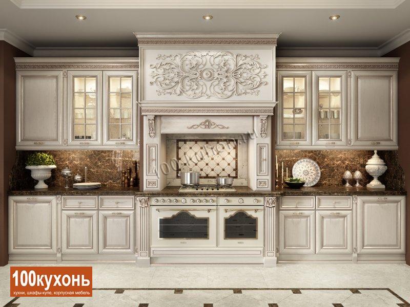 Итальянская кухня из массива дерева ''Алиери''