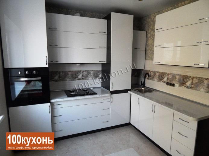 Кухня МДФ пленка в стиле Модерн