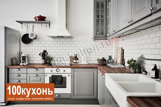 Модная кухня в эмали скандинавский стиль  фото работы МДФ(эмаль)