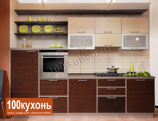 Элегантная кухня МДФ пластик модерн Хай-Тек 