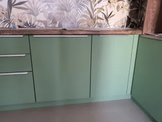 Мойка в углу