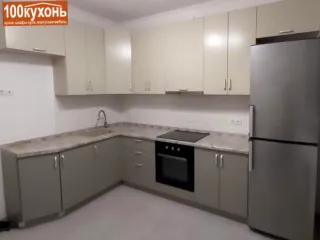 Бюджетная серая мебель фото после установки