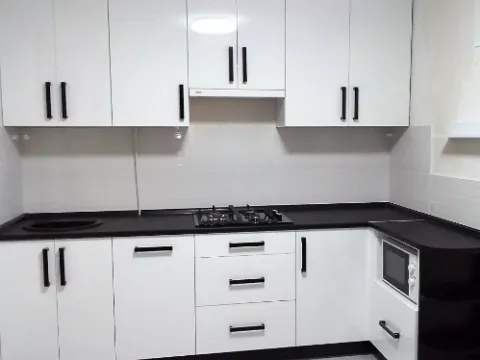 Белая кухня МДФ пленка